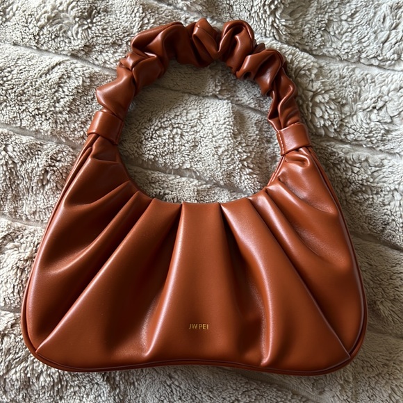 JW PEI - Gabbi Ruched Hobo Handbag - Nutella - Picture 3 of 4